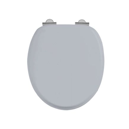 Burlington Grey Soft Close Toilet Seat