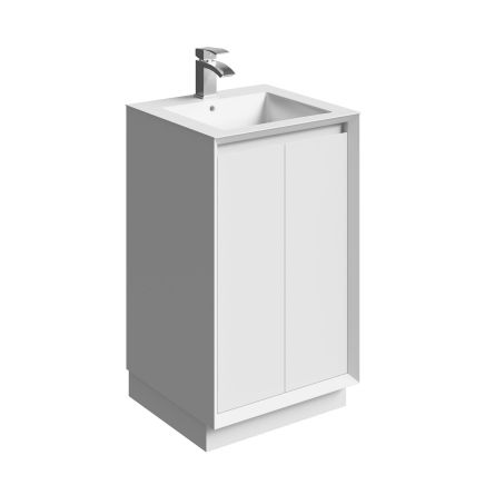 Venus Gloss White Floor Standing Vanity Unit 500mm