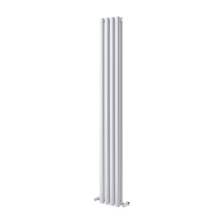 Islington White Double Vertical Radiator 1800x235mm
