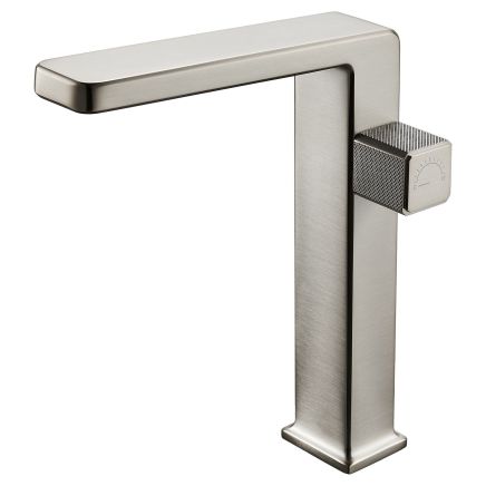 Flint Brushed Nickel Tall Basin Mono Tap