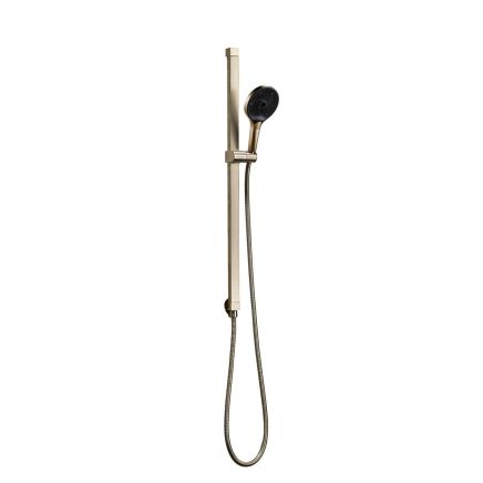 Manisa Champagne Gold Shower Slide Rail Kit