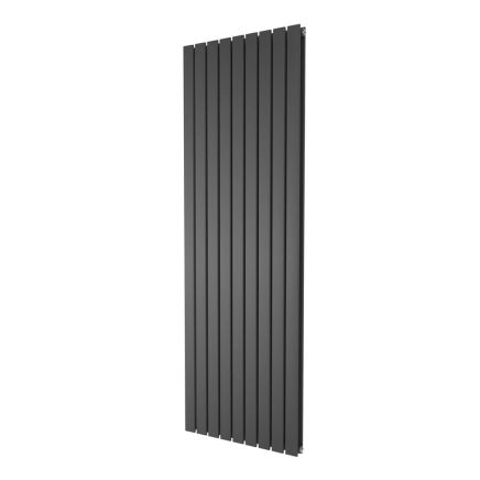 Perth Grey Double Vertical Flat Panel Radiator 1800x610mm