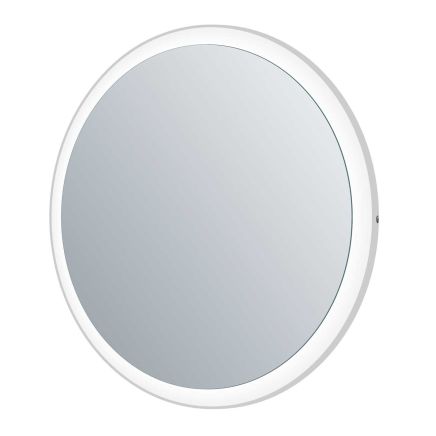 Zia Circle Round LED Illuminated Bathroom Mirror 800x800mm