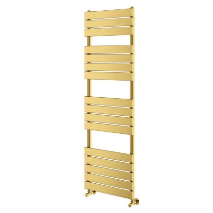 Brushed Gold Heated Towel Rail - 1600x500mm