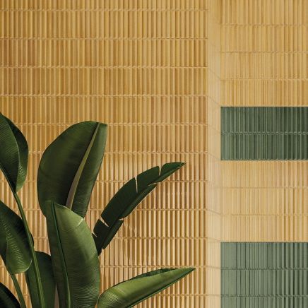 Komodo Gold Yellow Kit Kat Tile 200x200mm