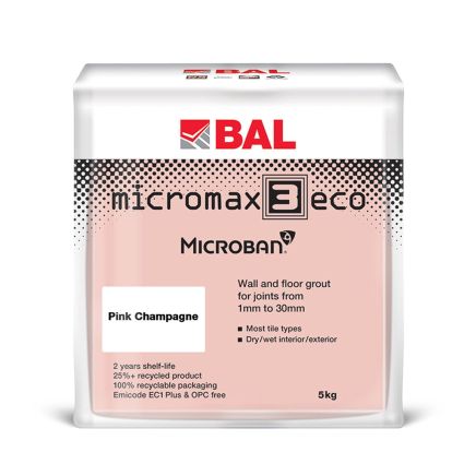 BAL Micromax3 ECO Pink Champagne Grout 5kg