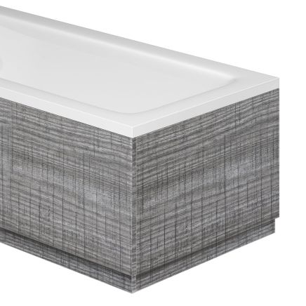 Grey Ash End Bath Panel 800mm