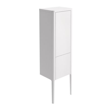 Stonehouse Gloss White Tall Storage Unit