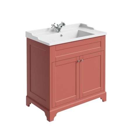 Arundel Rose Floor Standing Traditional Vanity Unit 800mm
