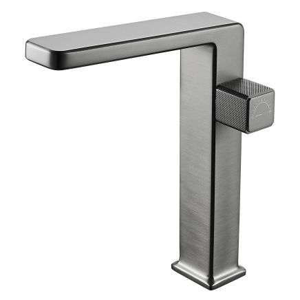 Flint Gunmetal Tall Basin Mono Tap