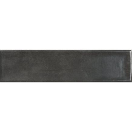 Navajo Noir Matt Porcelain Brick Tile 75x300mm