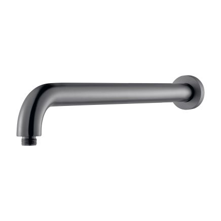 Flint Gunmetal Round Shower Arm
