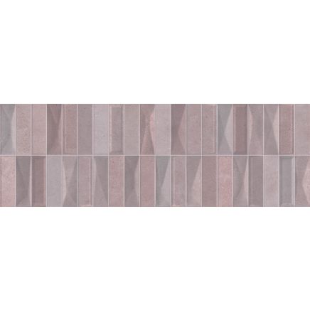 Passetto Rose Decor Gloss Ceramic Tile 600x200mm