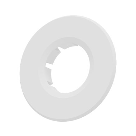Round White Overflow Cover