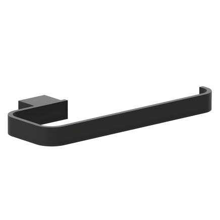 Elora Matt Black Towel Ring