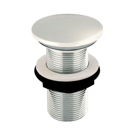 Brushed Nickel Free Running Basin Waste
