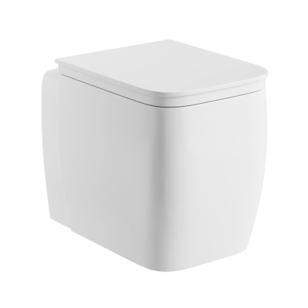 Artisan Back to Wall Toilet & Seat with CycloFlush