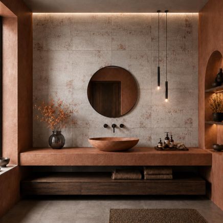Metallica Steel Lappato Porcelain Tile 600x600mm