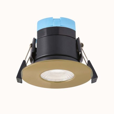Houston Antique Copper 8w Fixed LED Colour Switch Downlight