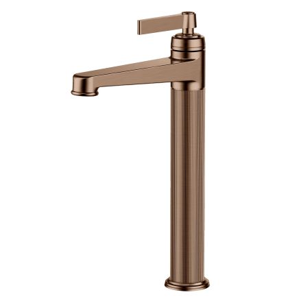 Downton Bright Copper Tall Basin Mono Tap