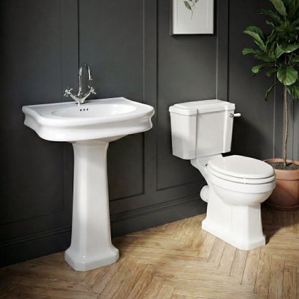 Laine Traditional Toilet & Basin Bathroom Suite