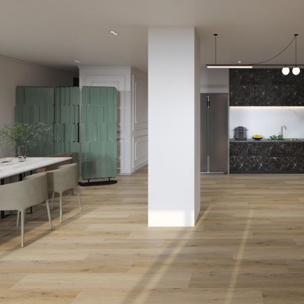 Stirling Beige Rigid Core SPC Vinyl Wood Plank Flooring 182x1220mm