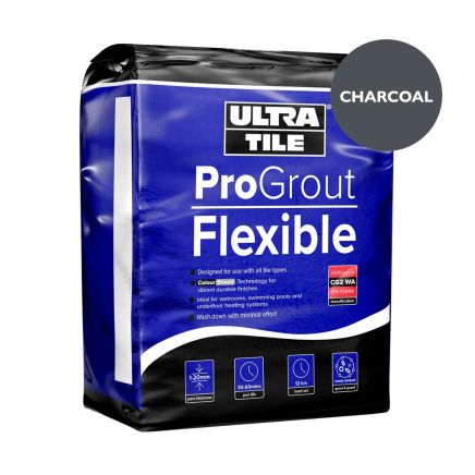 ProGrout Flexible Charcoal Grout 3kg