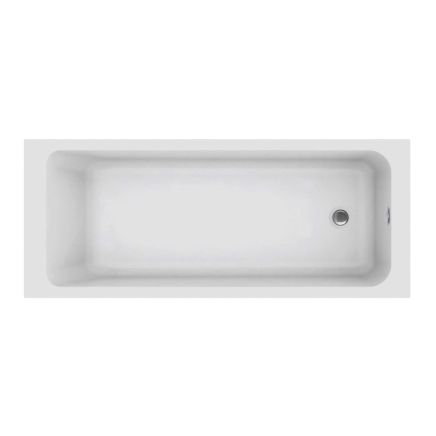 Aero Reinforced Acrylic Single Ended Bath 1600x700mm