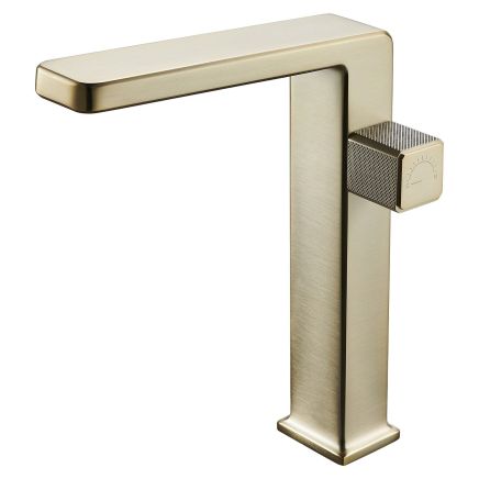 Flint Champagne Gold Tall Basin Mono Tap