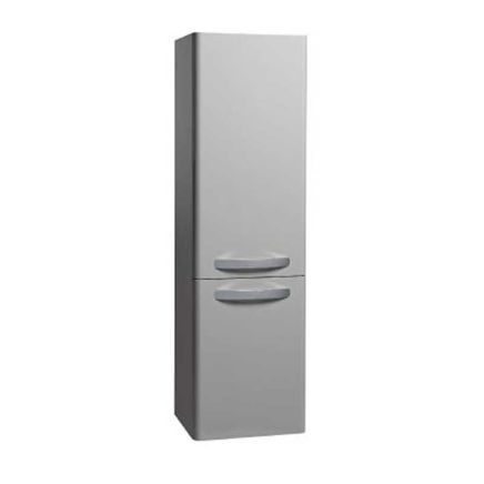 Tavistock Compass Gloss Light Grey Tall Storage Column Cabinet