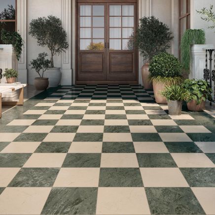 Invictus Green Marble Porcelain Tile 300x300mm