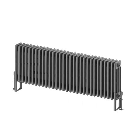 Upton Grey Quadruple Horizontal Column Radiator 400x1370mm