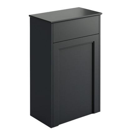 Traditional Matt Black WC Unit
