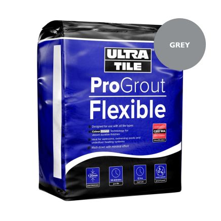 ProGrout Flexible Grey Grout 3kg