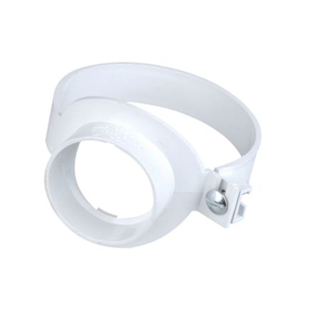 Wavin Osma Soil White Strap Boss - 3s319w