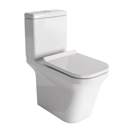 Finn Close Coupled Toilet & Soft Close Seat