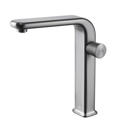 Manisa Gunmetal Tall Basin Mono Tap