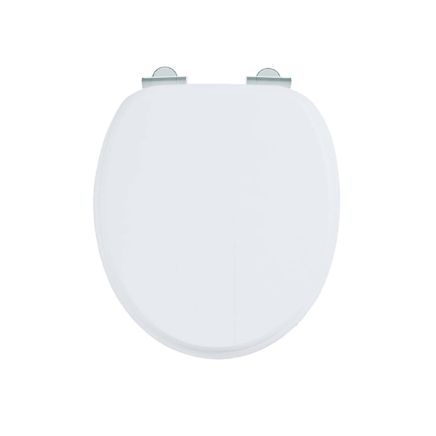 Burlington Matt White Soft Close Toilet Seat