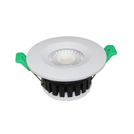 Vega White IP65 Fire-Rated Fixed LED Smart Downlight