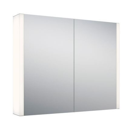 Thao Motion Sensor Illuminated LED Heated Mirrored Wall Cabinet 860x700mm