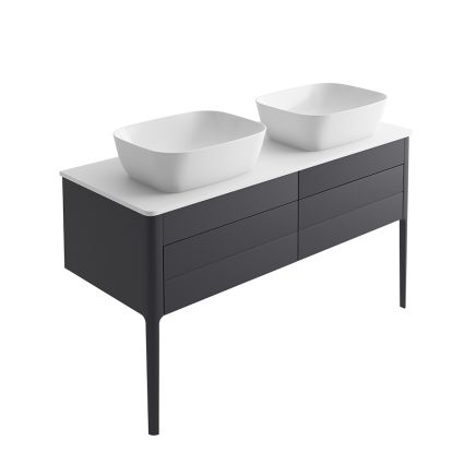 Stonehouse 1200mm Vanity Unit in Slate Grey
