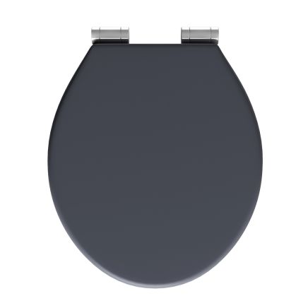 Universal Soft Closing Toilet Seat Midnight Grey