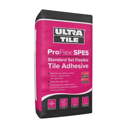 ProFlex SPES S1 White Flexible Wall & Floor Adhesive 20kg