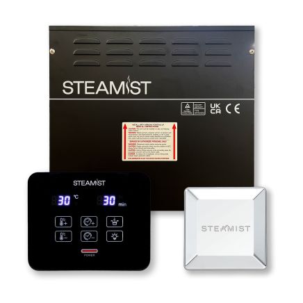 Steamist 6kw Steam Generator with Controller and White Steam Outlet