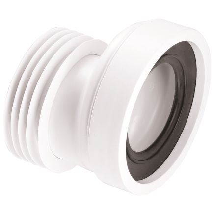 McAlpine 22mm Offset WC Connector - WC-CON4