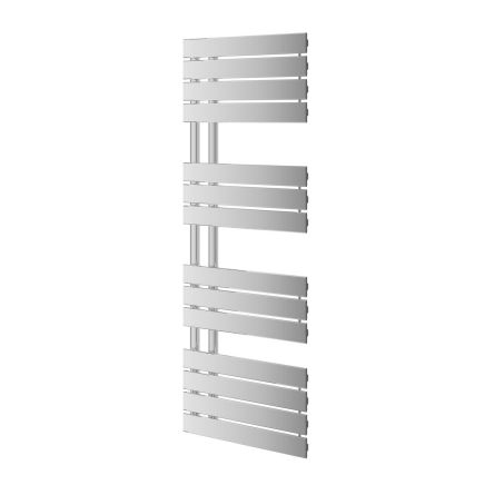 Tarvos Chrome Heated Towel Rail - 1400x550mm