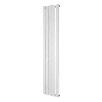 Perth White Single Vertical Flat Panel Radiator 1600x340mm
