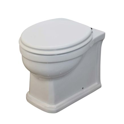Seattle Traditional Rimless Back to Wall Toilet