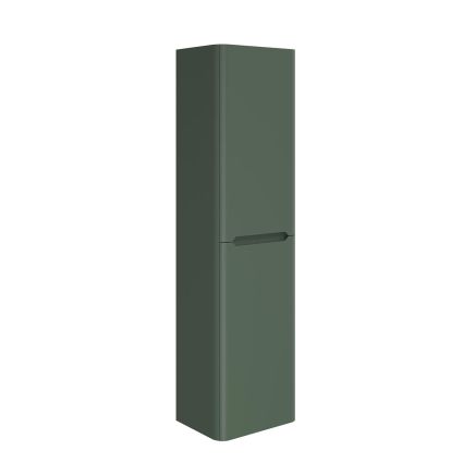 Ellis Wall Hung Bathroom Storage Unit in Forest Green