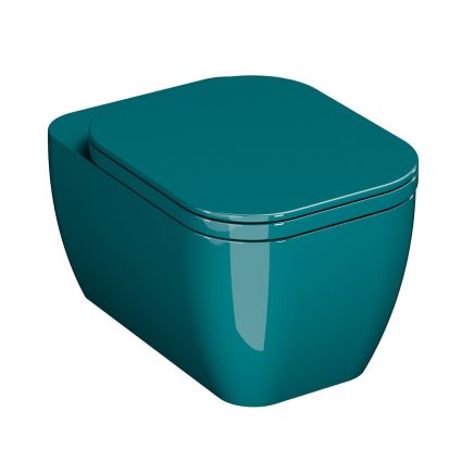 Micheli Menta Rimless Wall Hung Toilet with Soft Close Seat